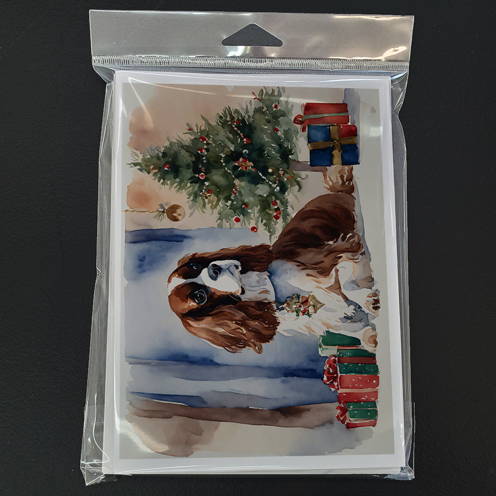 Cavalier Spaniel Christmas Greeting Cards Pack of 8
