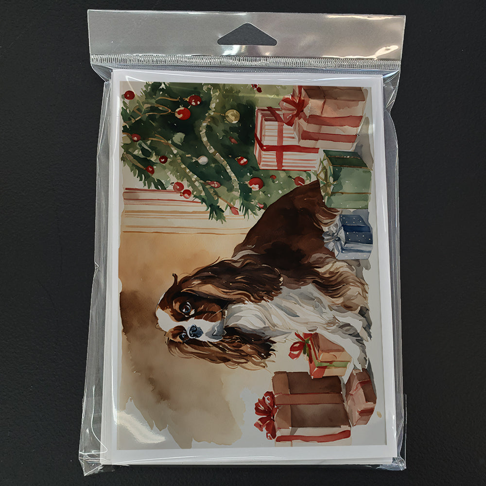 Cavalier Spaniel Christmas Greeting Cards Pack of 8