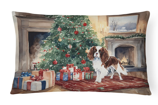 Buy this Cavalier Spaniel Christmas Throw Pillow