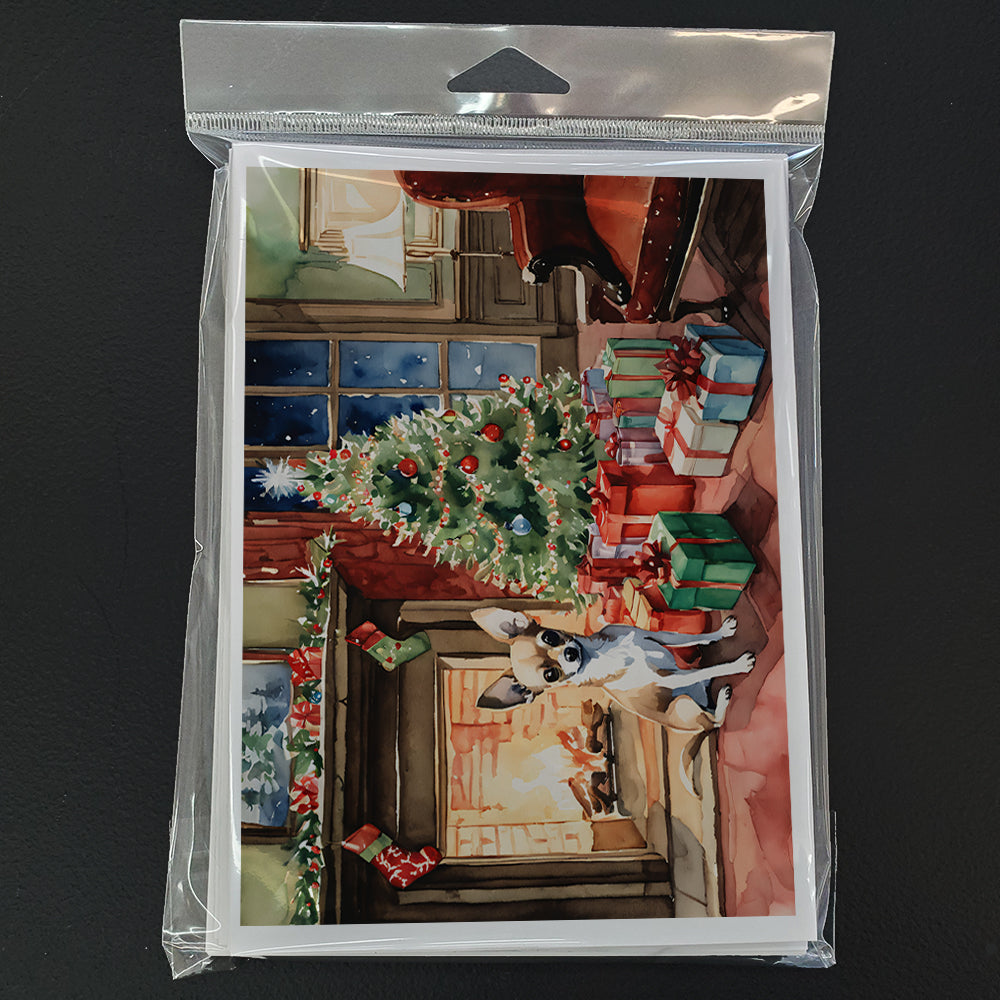 Chihuahua Christmas Greeting Cards Pack of 8