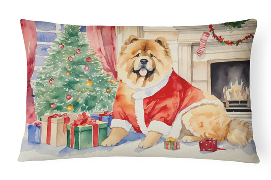 Buy this Chow Chow Christmas Throw Pillow