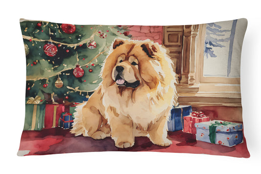 Buy this Chow Chow Christmas Throw Pillow