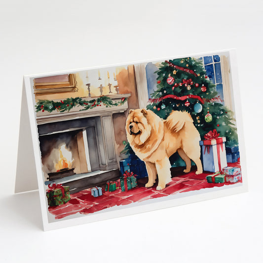 Buy this Chow Chow Christmas Greeting Cards Pack of 8