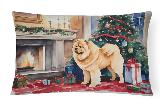 Buy this Chow Chow Christmas Throw Pillow