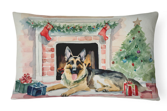 Buy this German Shepherd Christmas Throw Pillow