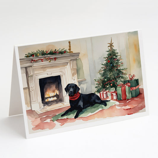 Buy this Black Labrador Christmas Greeting Cards Pack of 8