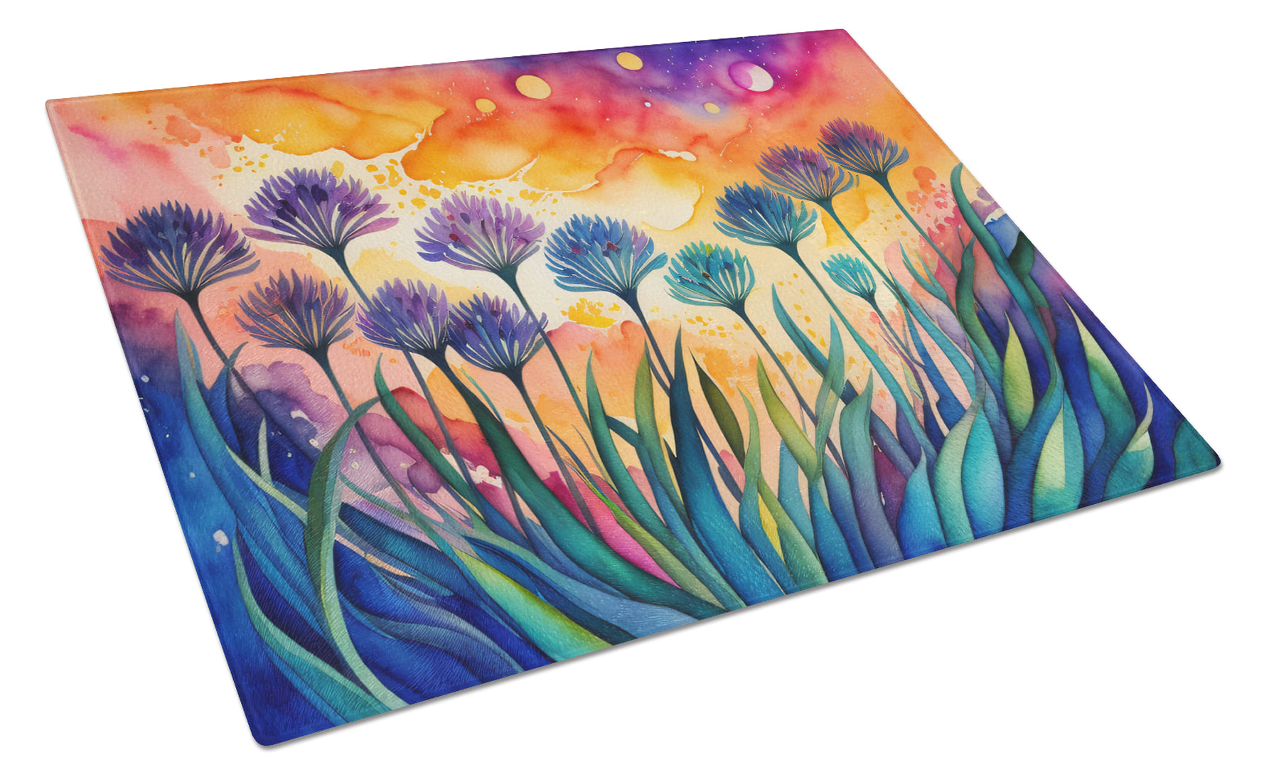 Buy this Agapanthus in Color Glass Cutting Board