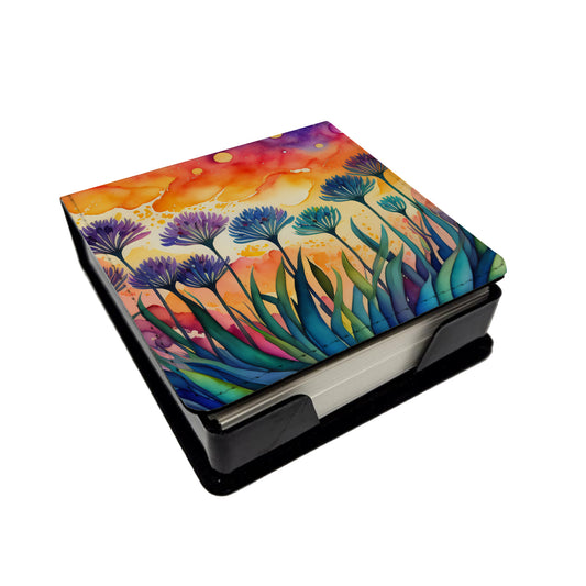 Buy this Agapanthus in Color PU Leather Note Paper Holder
