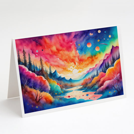Buy this Amaranths in Color Greeting Cards Pack of 8