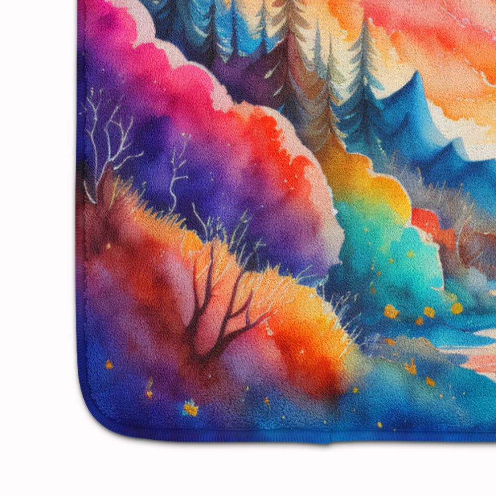 Amaranths in Color Memory Foam Kitchen Mat