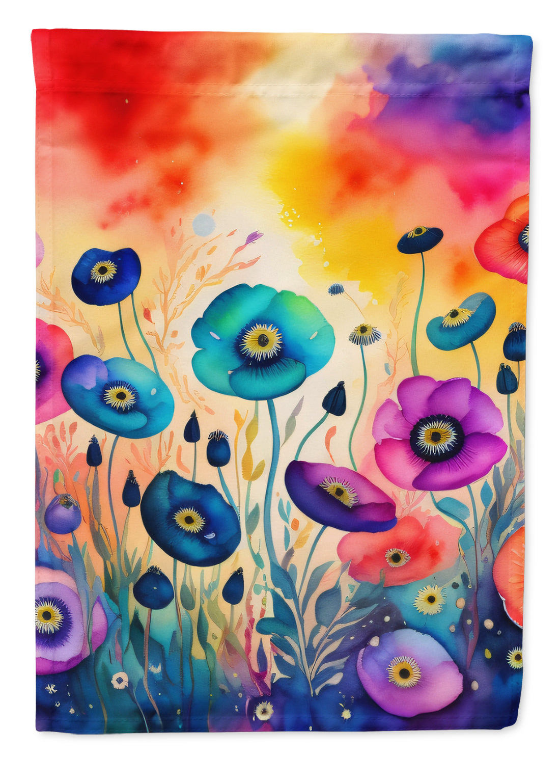 Buy this Anemones in Color Garden Flag