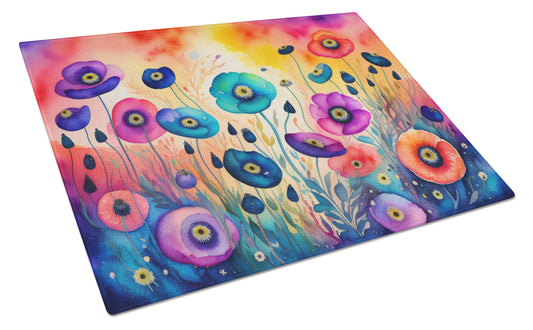 Buy this Anemones in Color Glass Cutting Board