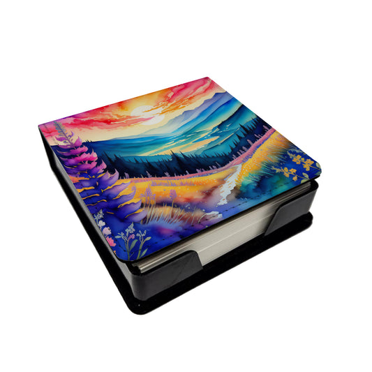 Buy this Annual Larkspur in Color PU Leather Note Paper Holder