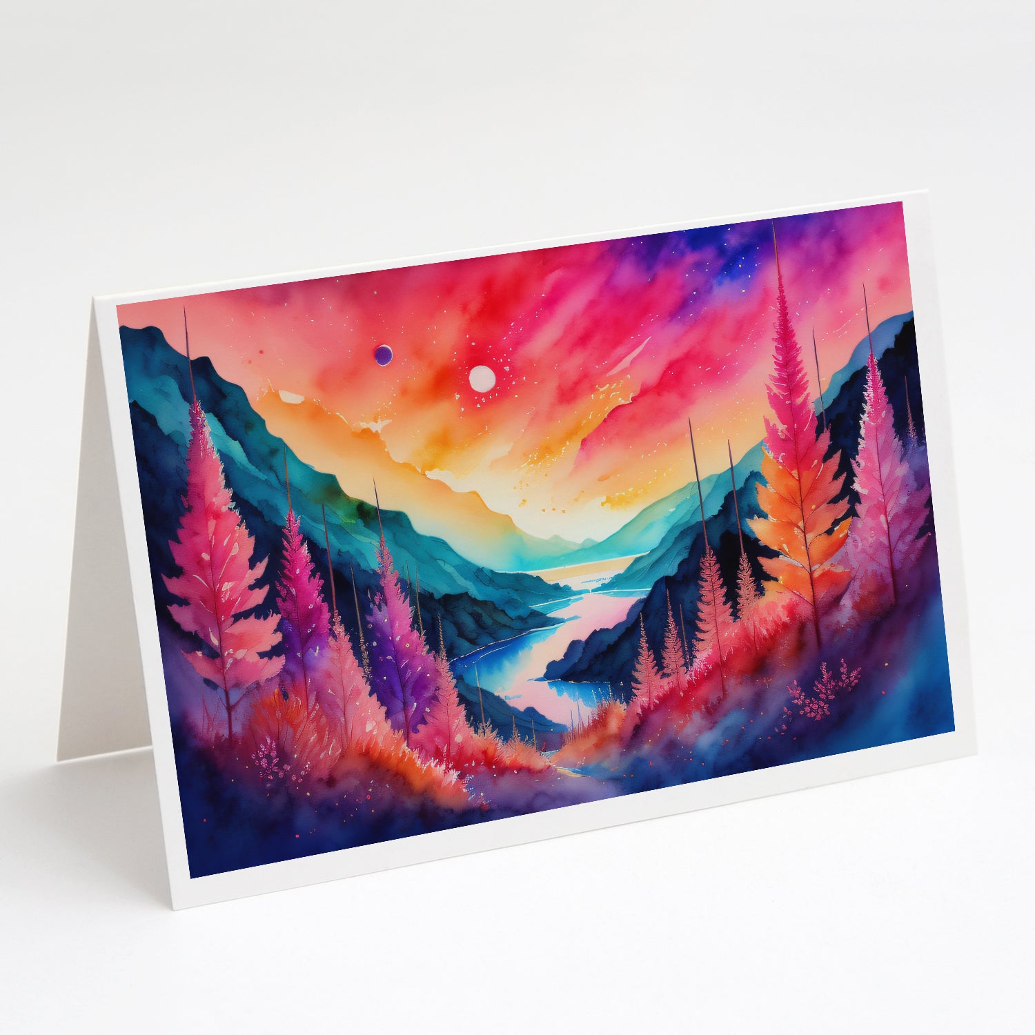 Buy this Astilbe in Color Greeting Cards Pack of 8