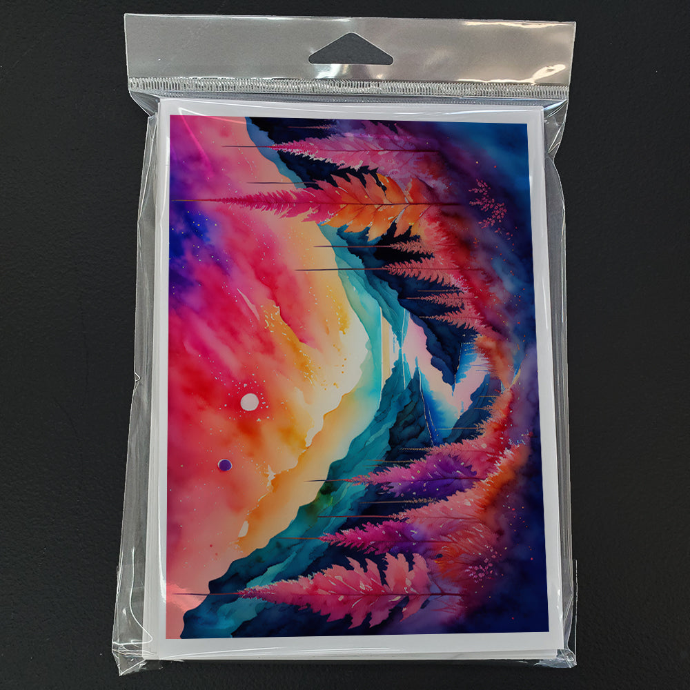 Astilbe in Color Greeting Cards Pack of 8