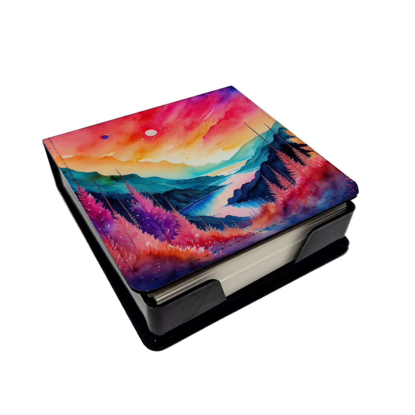 Buy this Astilbe in Color PU Leather Note Paper Holder