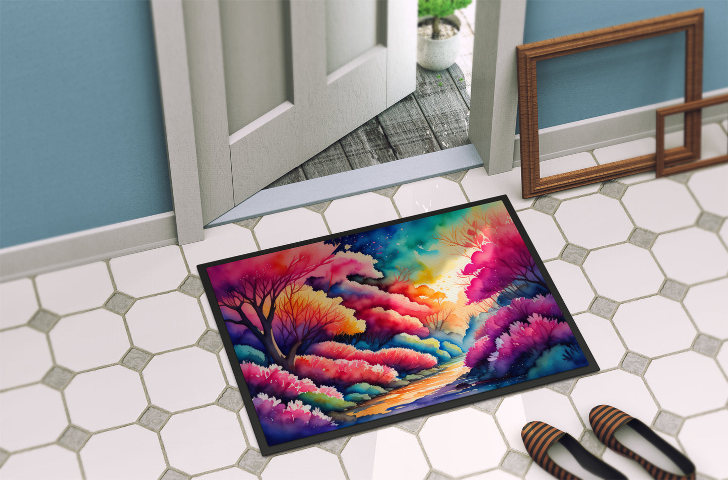 Azaleas in Color Doormat