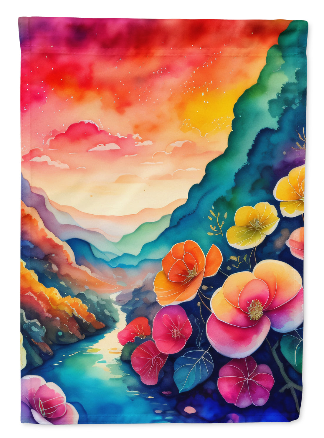 Buy this Begonias in Color House Flag