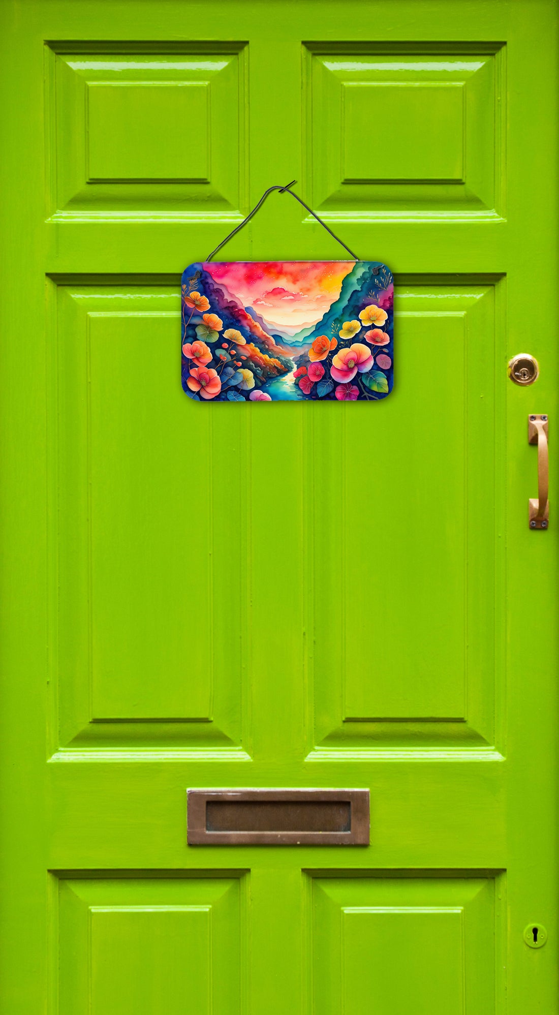 Begonias in Color Wall or Door Hanging Prints