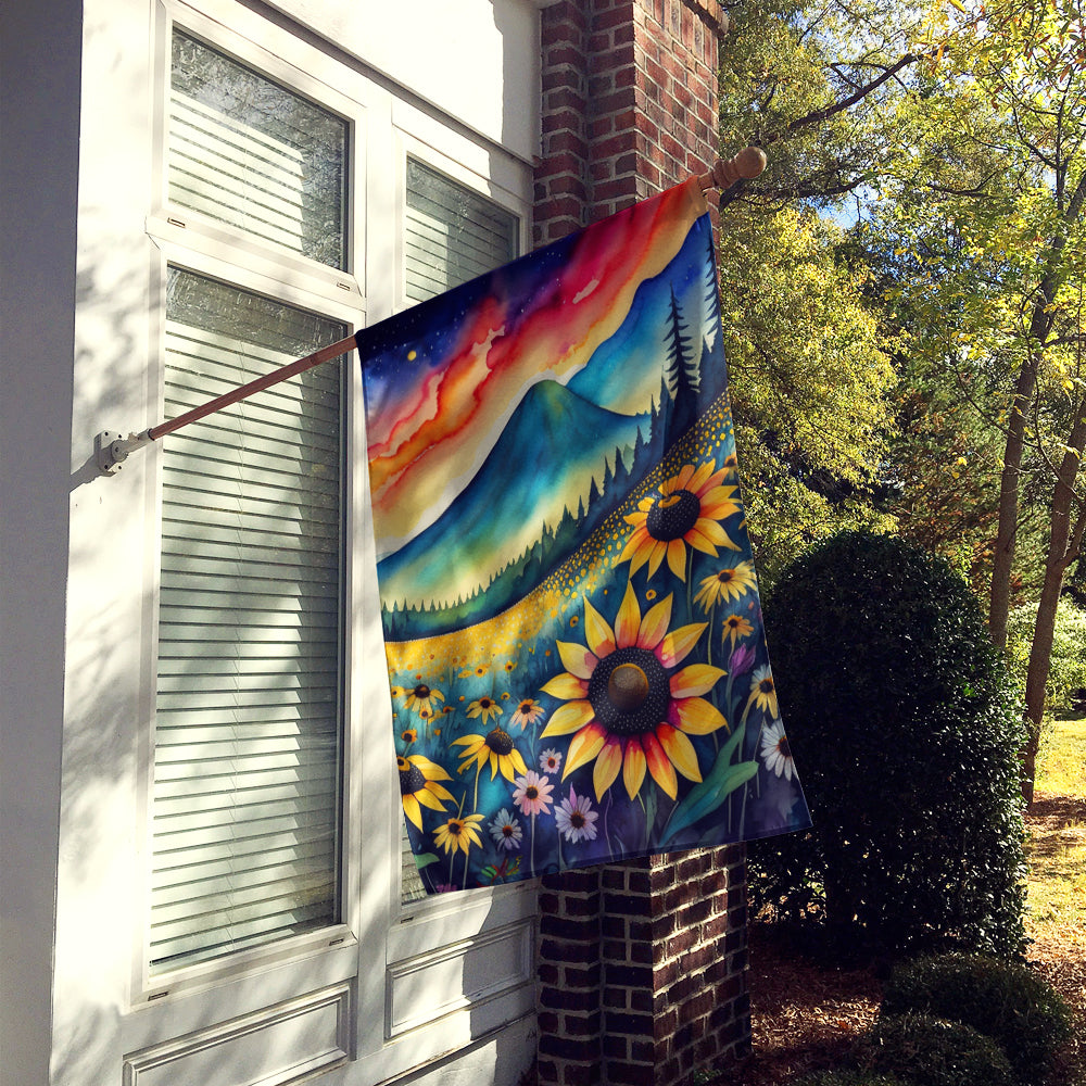 Black-eyed Susans in Color House Flag