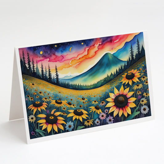 Buy this Black-eyed Susans in Color Greeting Cards Pack of 8