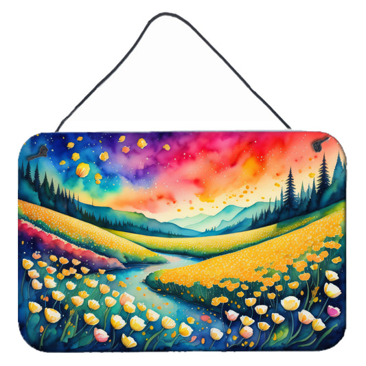 Buy this Buttercups in Color Wall or Door Hanging Prints