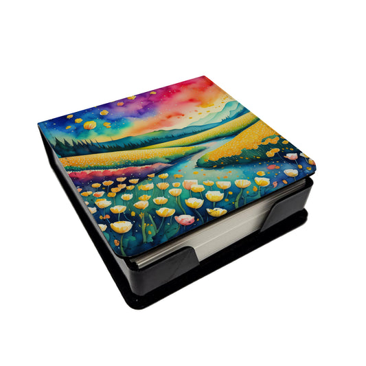 Buy this Buttercups in Color PU Leather Note Paper Holder