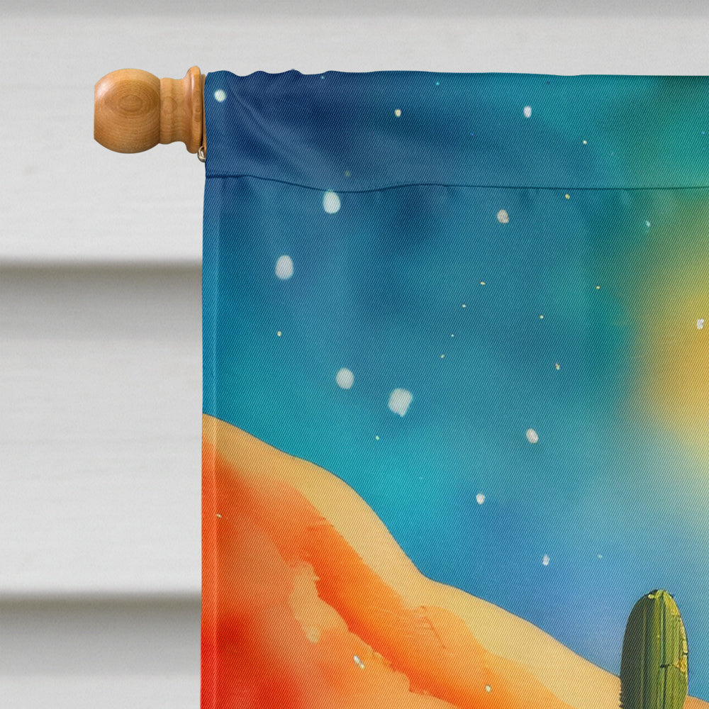 Cactus in Color House Flag