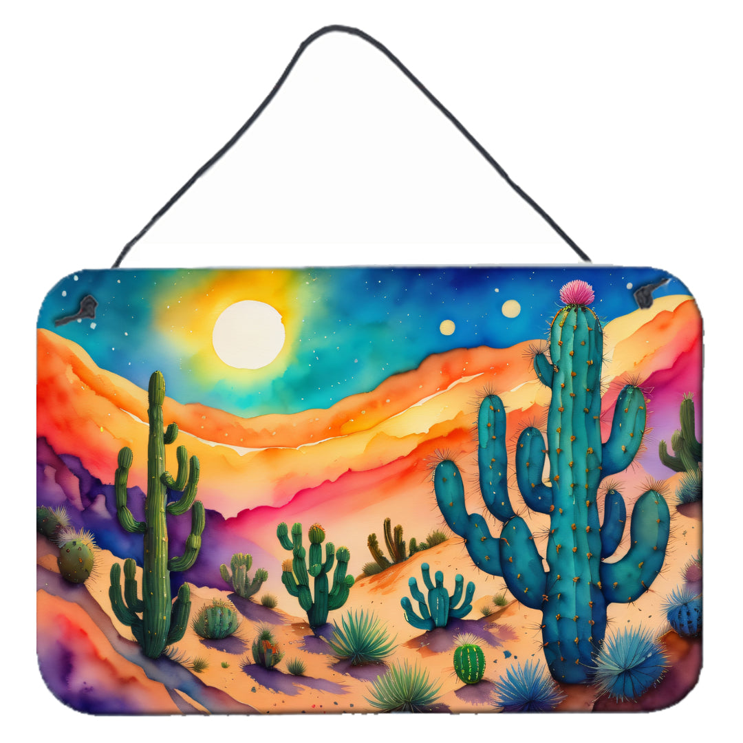 Buy this Cactus in Color Wall or Door Hanging Prints