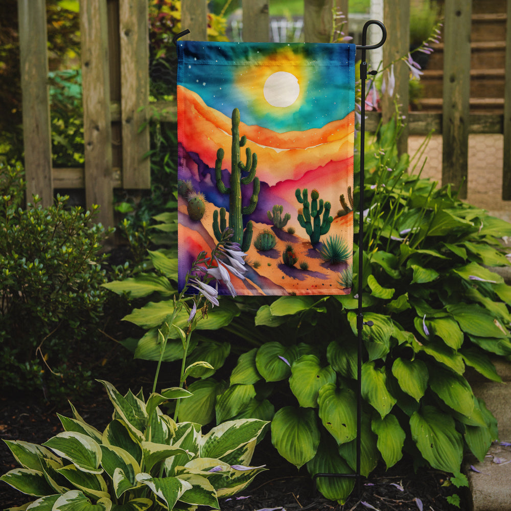 Cactus in Color Garden Flag