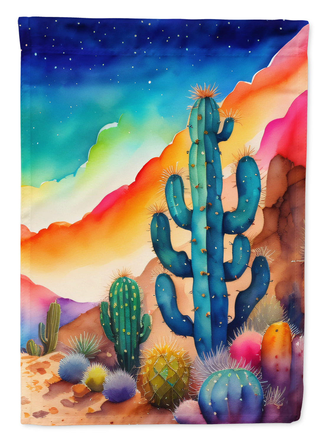 Buy this Cactus in Color Garden Flag