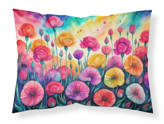 Buy this Carnations in Color Standard Pillowcase