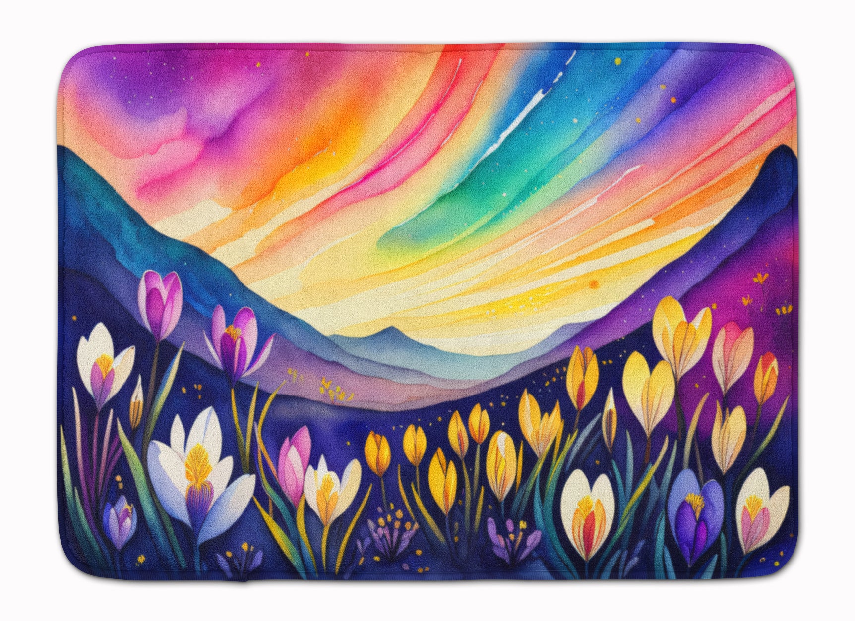 Buy this Crocus in Color Memory Foam Kitchen Mat