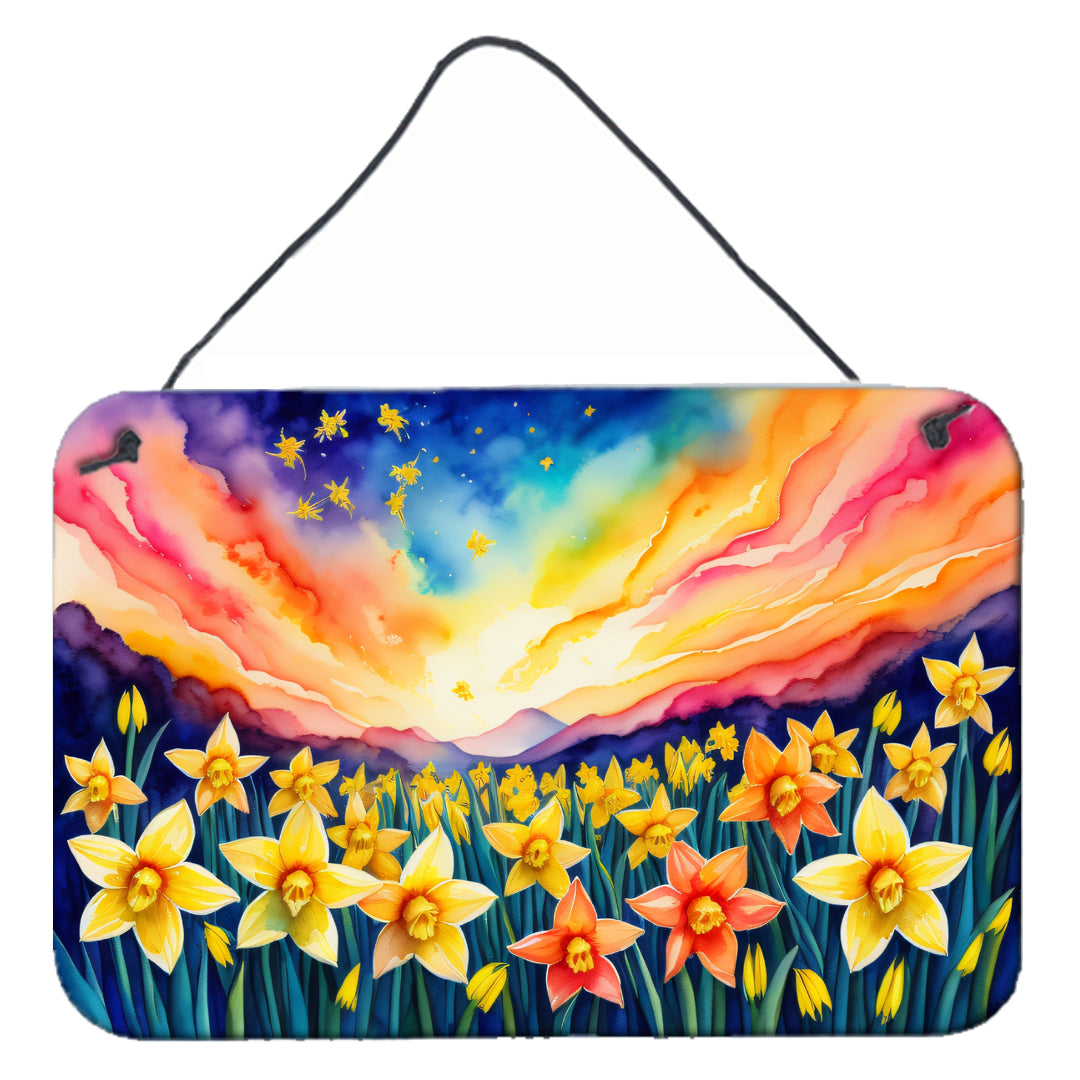 Buy this Daffodils in Color Wall or Door Hanging Prints