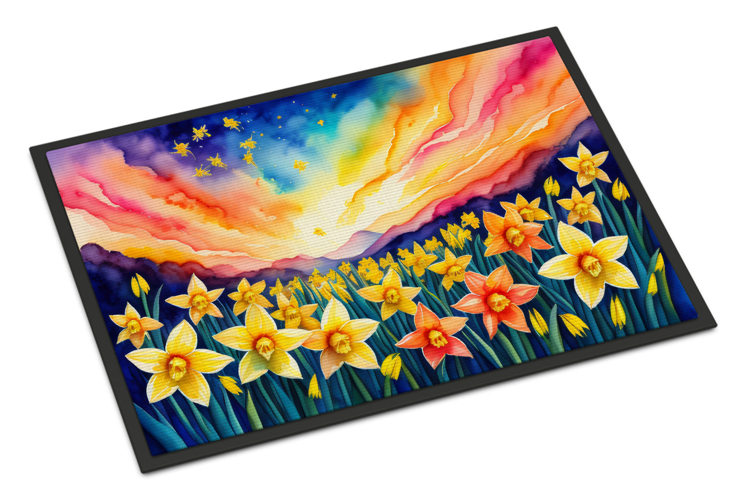 Buy this Daffodils in Color Doormat