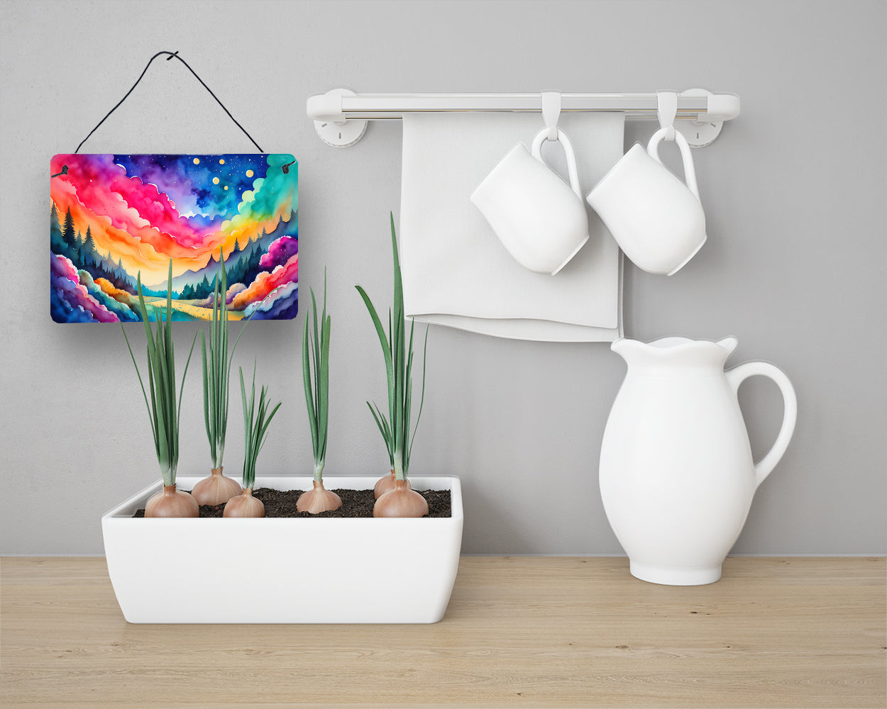 Dusty Miller in Color Wall or Door Hanging Prints