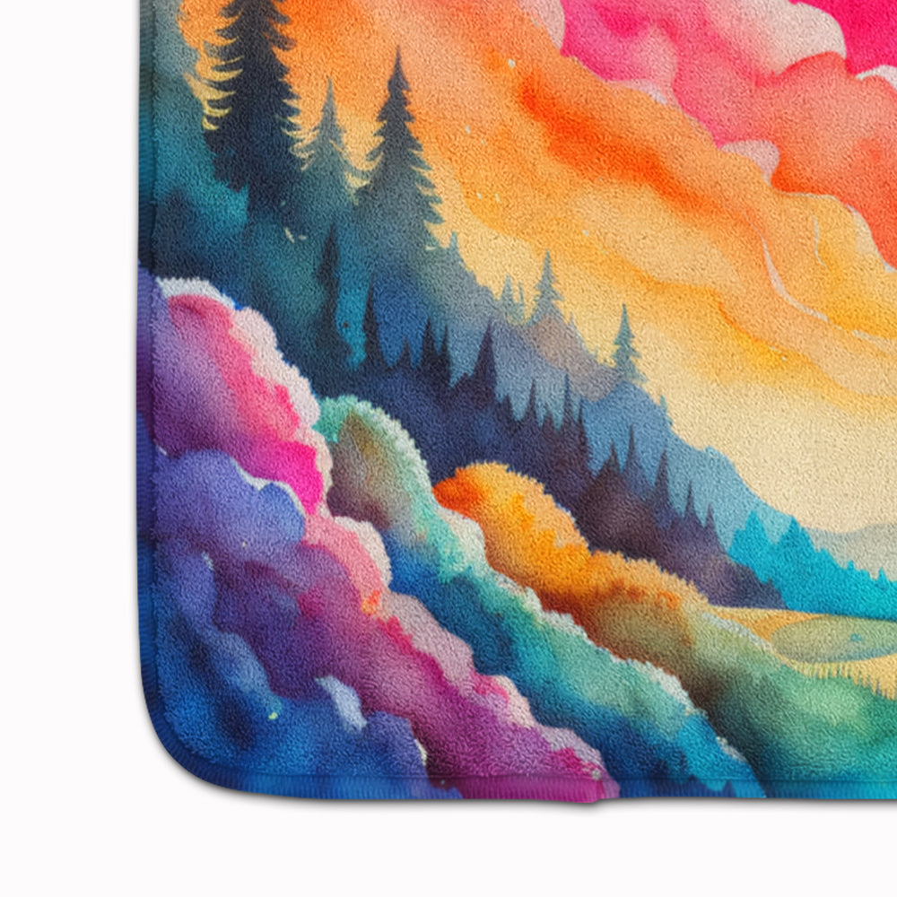 Dusty Miller in Color Memory Foam Kitchen Mat