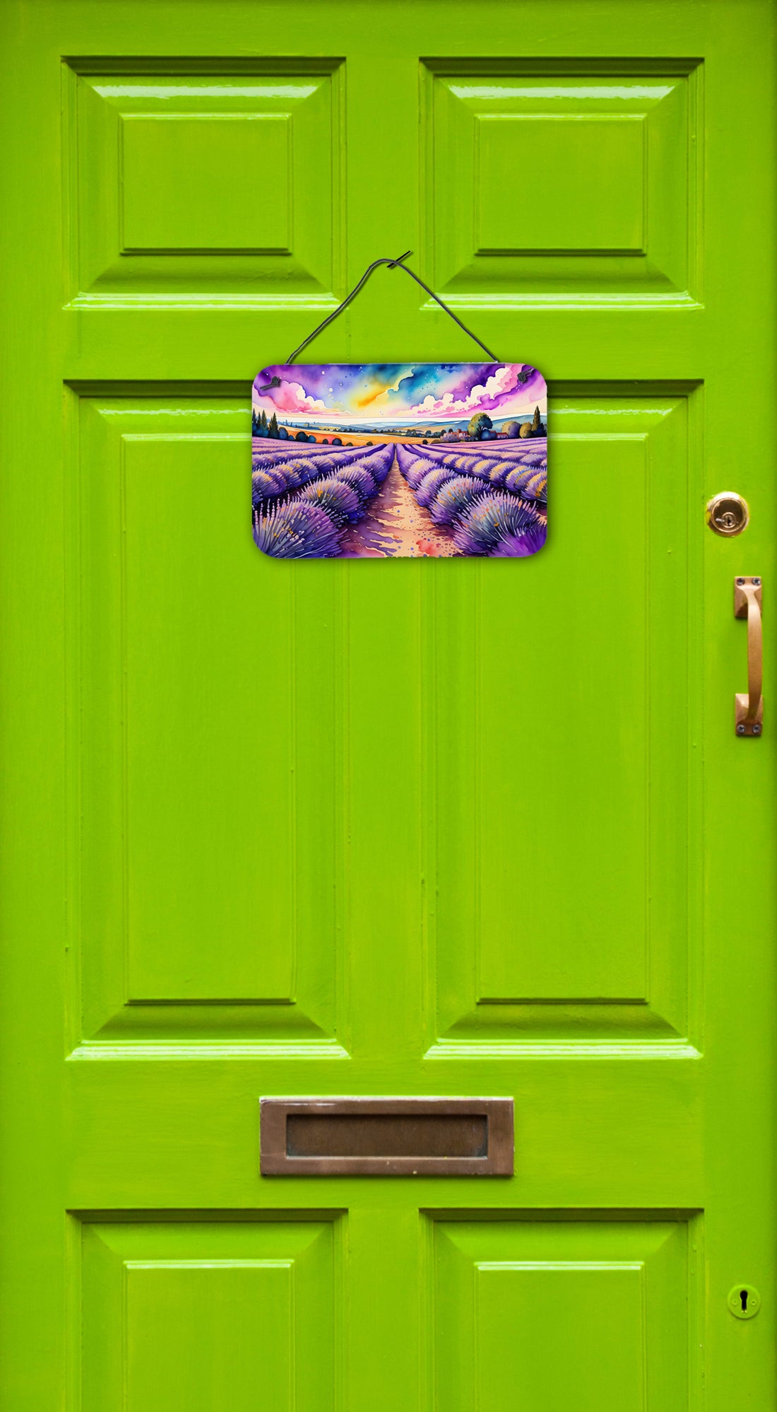 English Lavender in Color Wall or Door Hanging Prints