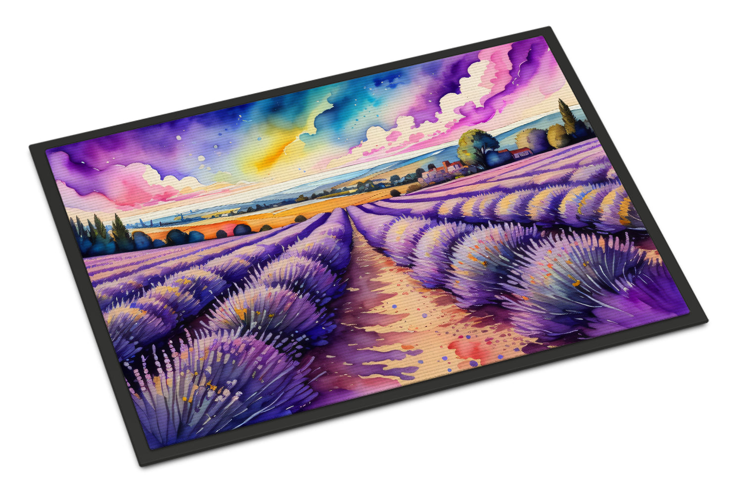 Buy this English Lavender in Color Doormat