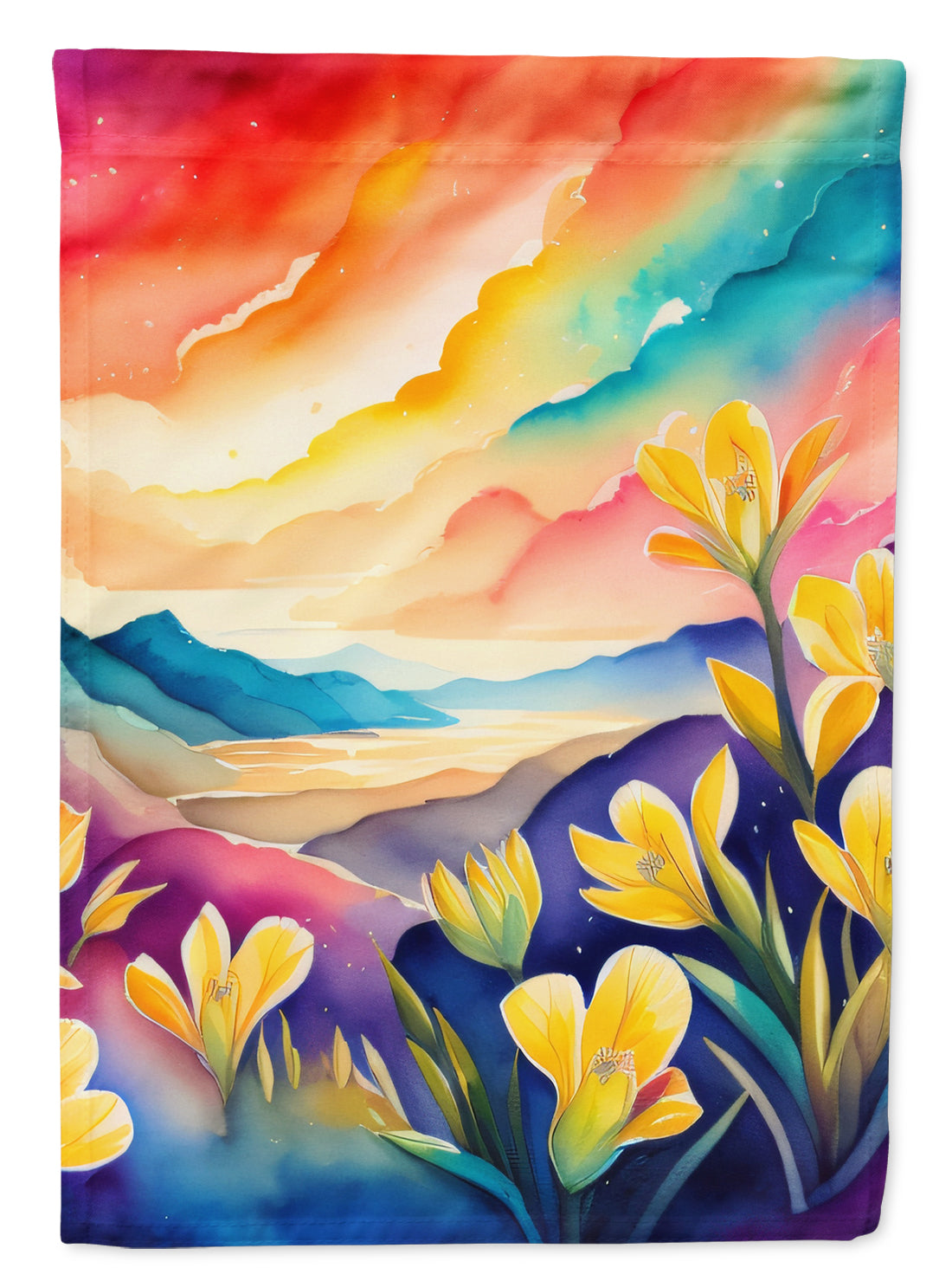 Buy this Freesia in Color House Flag