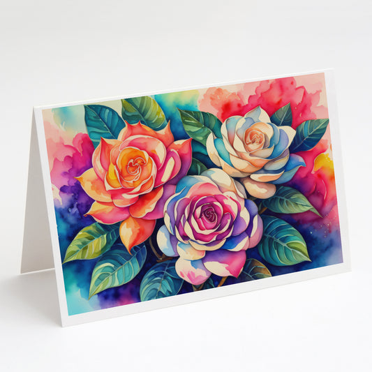 Buy this Gardenias in Color Greeting Cards Pack of 8