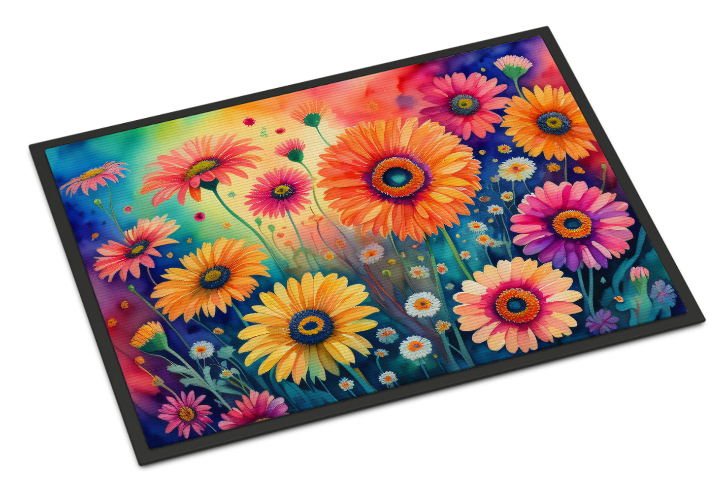 Buy this Gerbera Daisies in Color Doormat