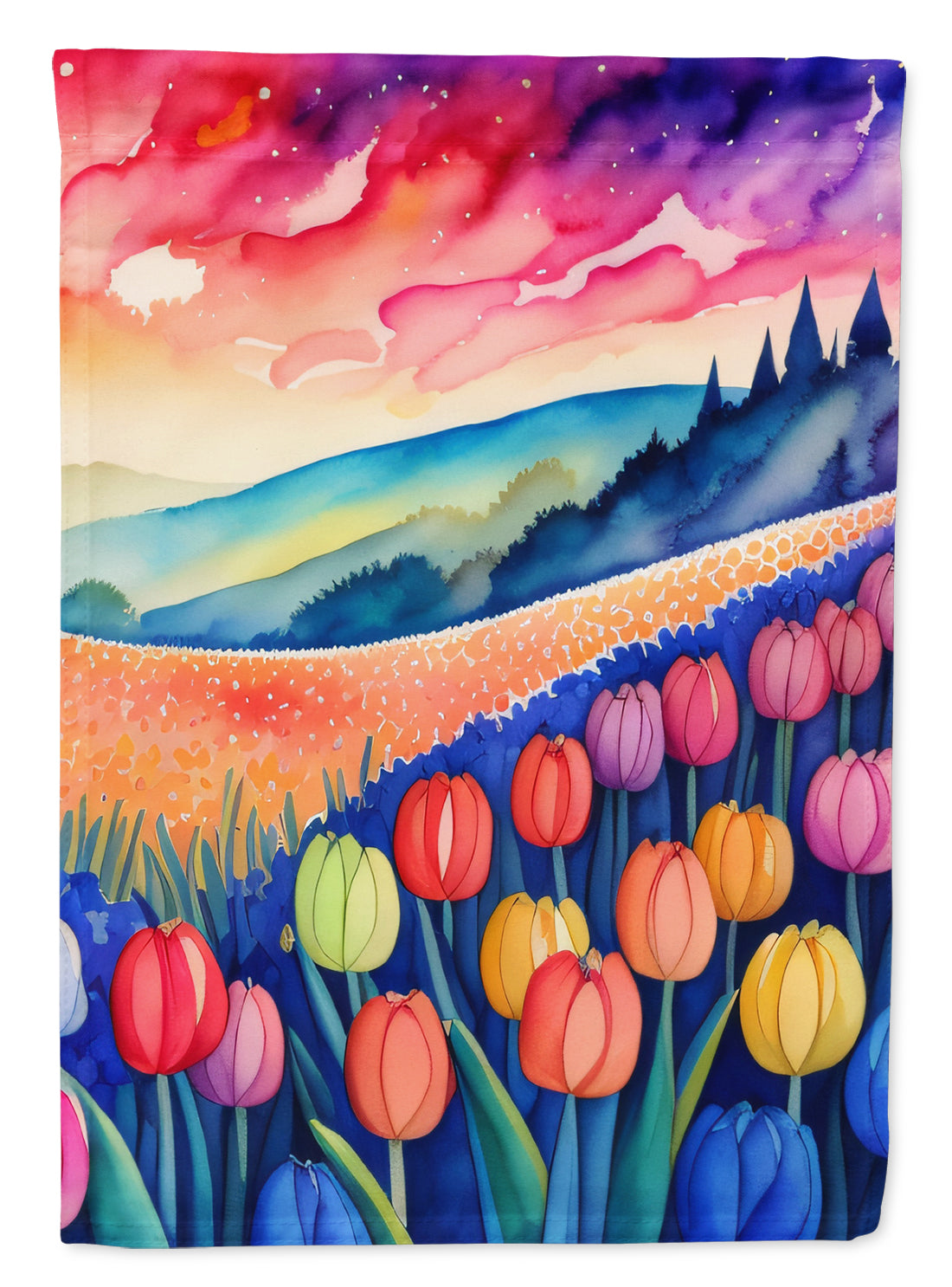 Buy this Hyacinths in Color House Flag