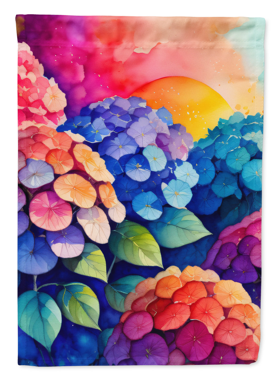 Buy this Hydrangeas in Color Garden Flag