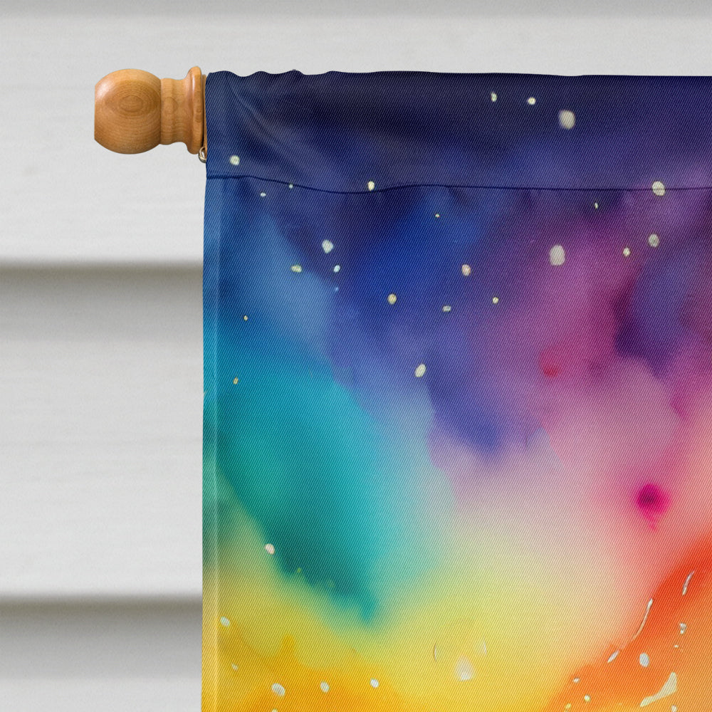 Hypericum or St. John s Wort in Color House Flag