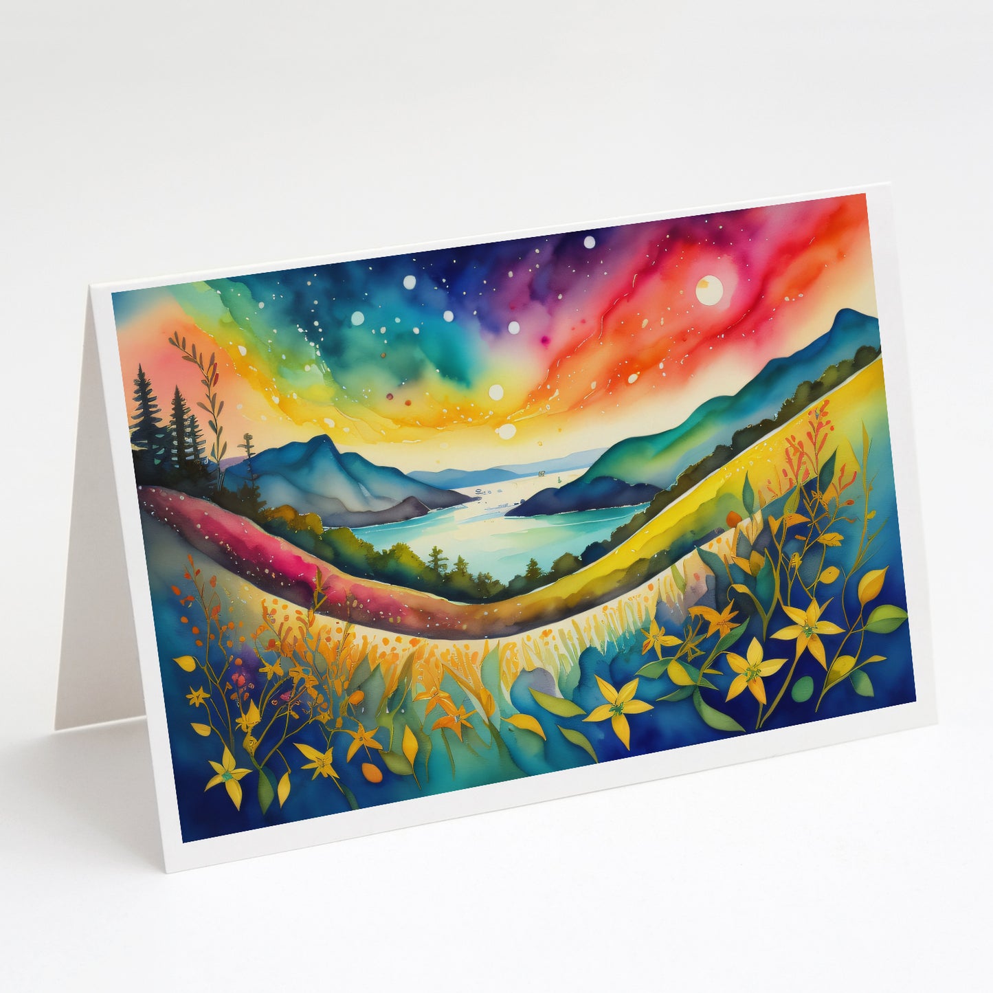 Buy this Hypericum or St. John�s Wort in Color Greeting Cards Pack of 8