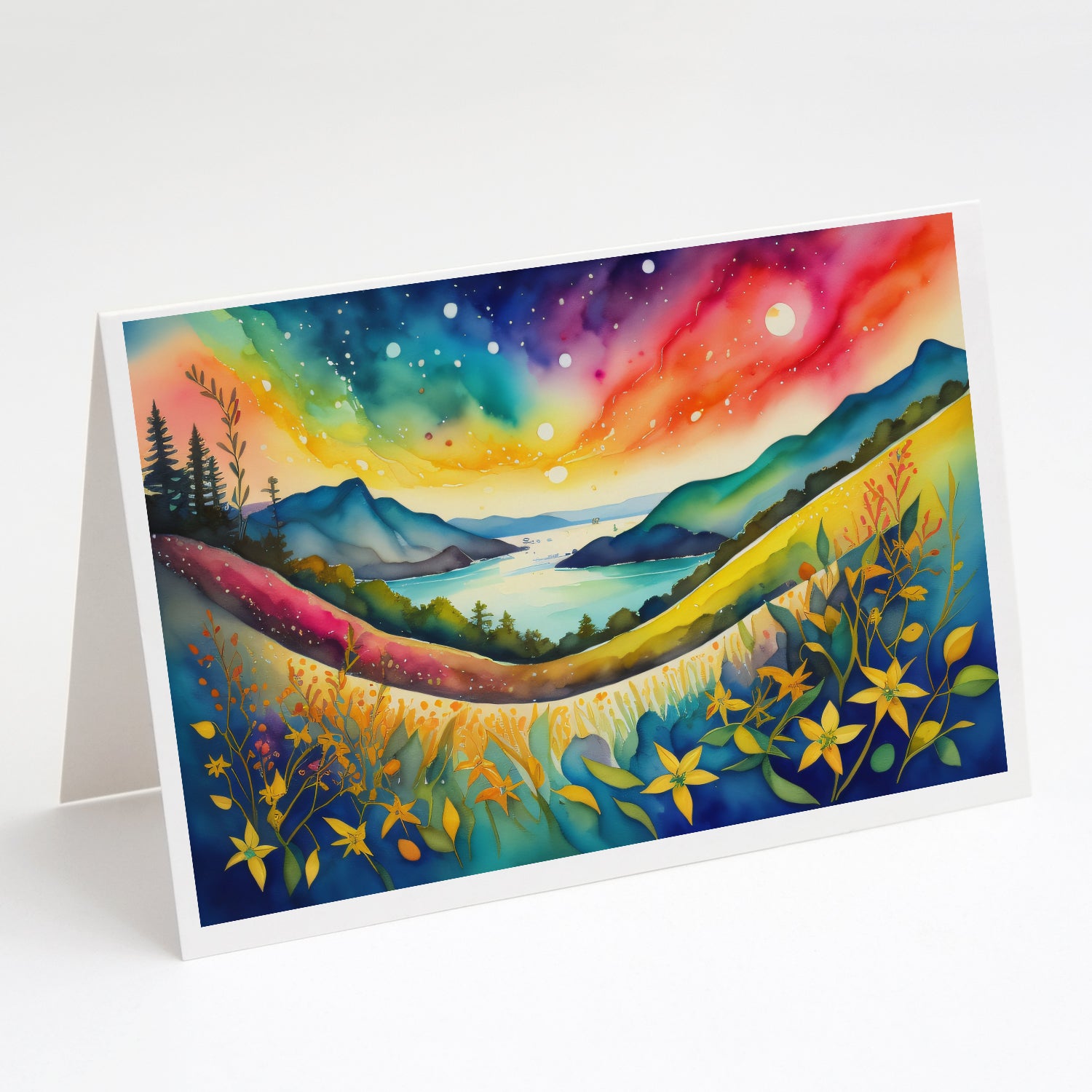 Buy this Hypericum or St. John�s Wort in Color Greeting Cards Pack of 8