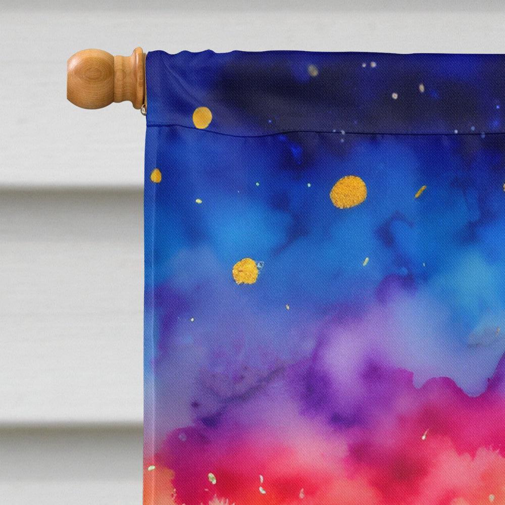 Marigolds in Color House Flag