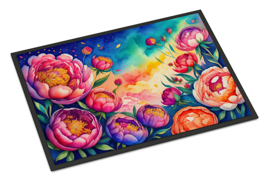 Buy this Peonies in Color Doormat