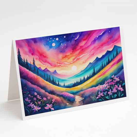 Buy this Phlox in Color Greeting Cards Pack of 8